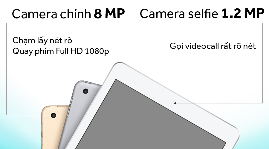 Máy tính bảng iPad Wifi Cellular 128GB (2017)