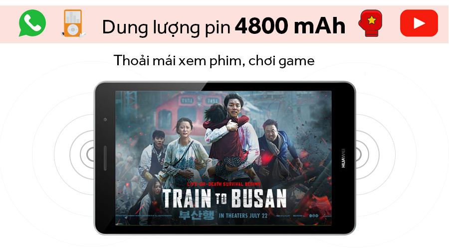 Máy tính bảng Huawei MediaPad T3 8.0 (2017)