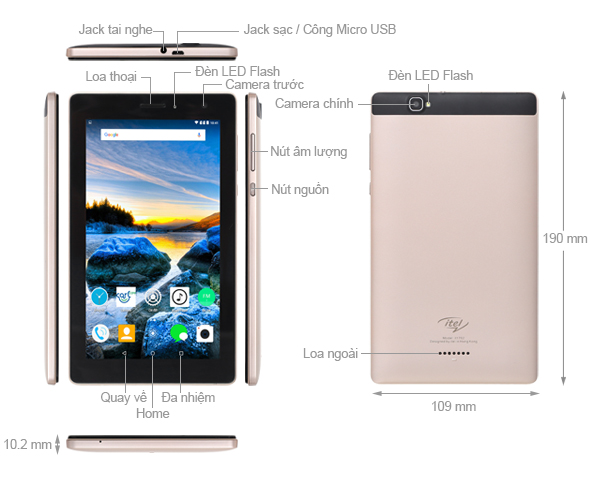 Itel Tab it1702