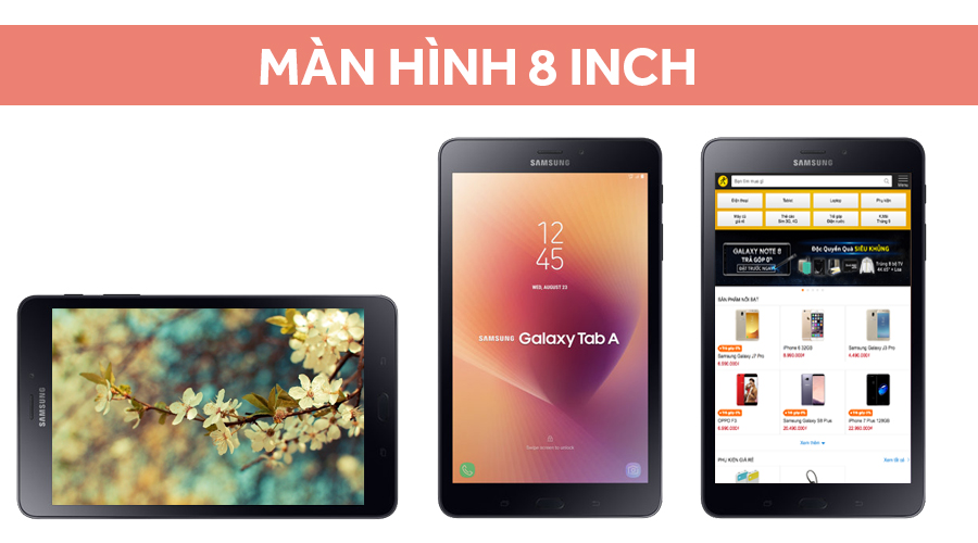 Máy tính bảng Samsung Galaxy Tab A 8.0 (2017)
