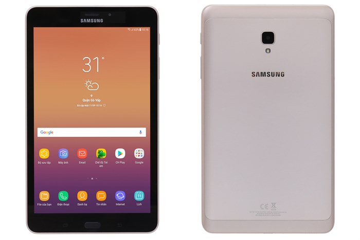 Máy tính bảng Samsung Galaxy Tab A 8.0 (2017) Màu Vàng đồng
