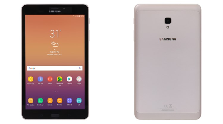 Máy tính bảng Samsung Galaxy Tab A 8" (2017) Màu Vàng đồng