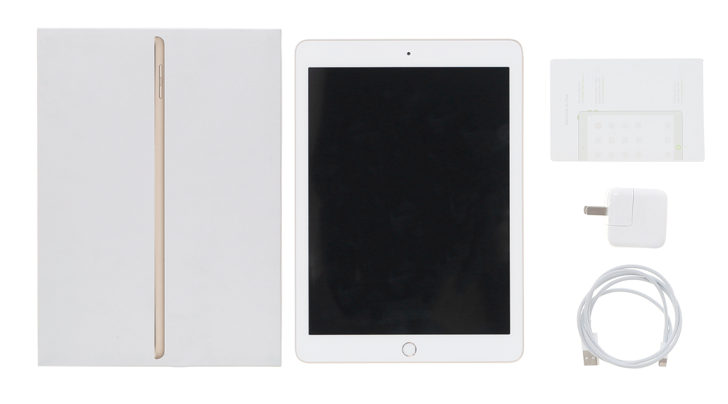 Bộ sản phẩm gồm: Adapter, Sách hướng dẫn, Cáp Lightning, Hộp máy