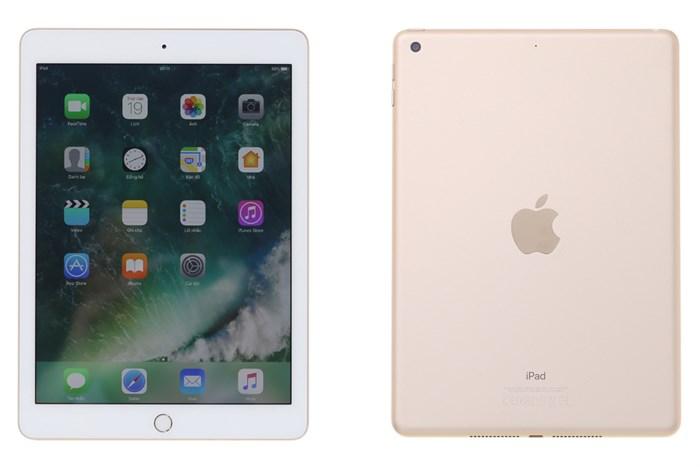 Máy tính bảng iPad Wifi 128 GB (2018) Màu Vàng đồng