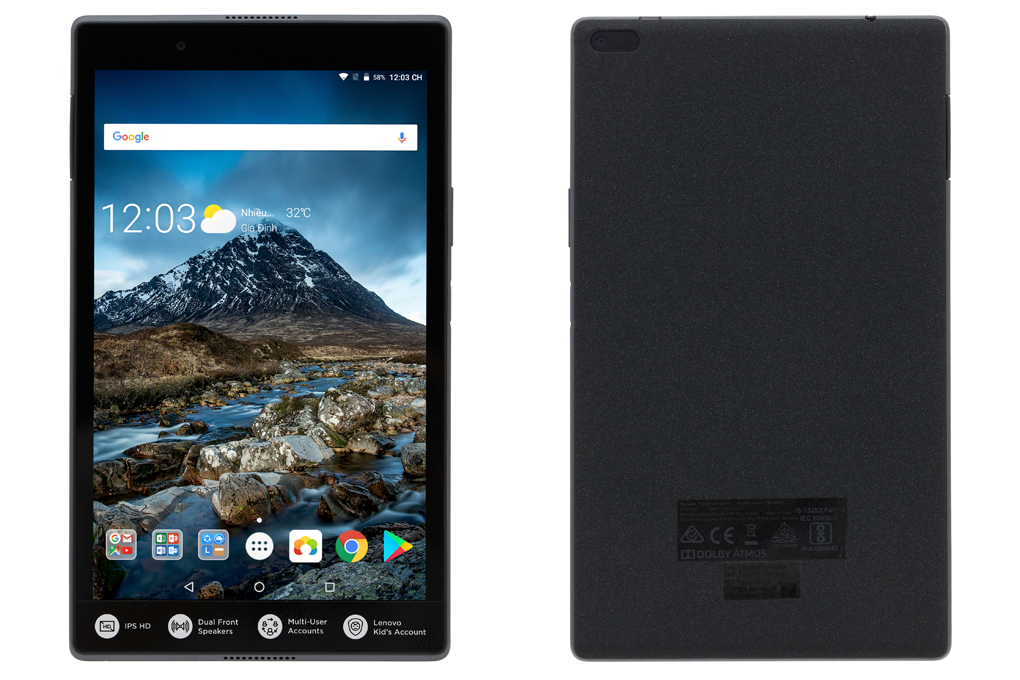 Máy tính bảng Lenovo Tab 4 8" 16GB (TB-8504X) Màu Đen