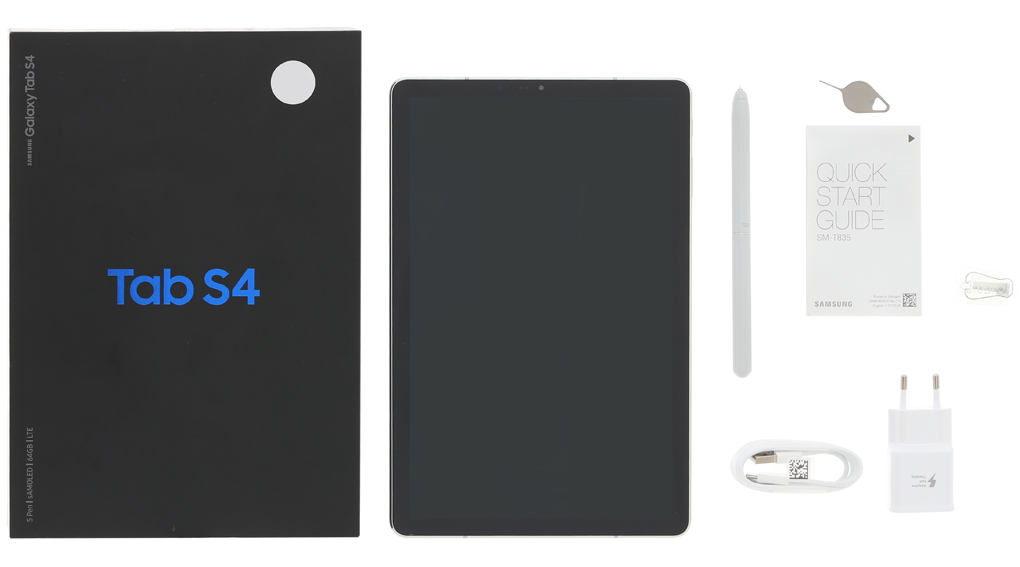 Bộ sản phẩm gồm: Adapter, Sách hướng dẫn, Bút cảm ứng, Cáp chuyển, Hộp máy