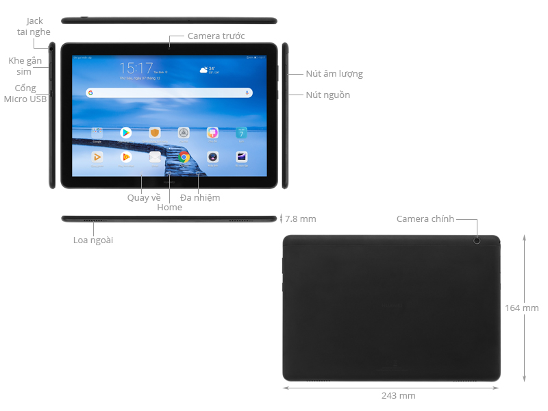 Huawei Mediapad T5 10.1 inch (3GB/32GB)