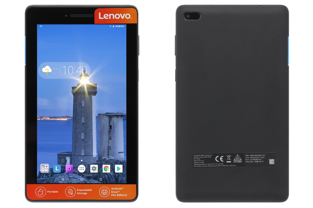 Máy tính bảng Lenovo Tab E7 TB-7104I Màu Đen