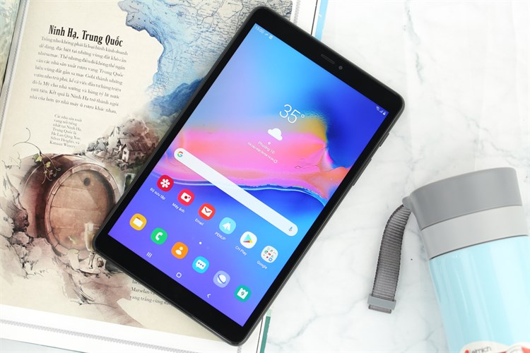 Máy tính bảng Samsung Galaxy Tab with S Pen (P205) Màu Đen
