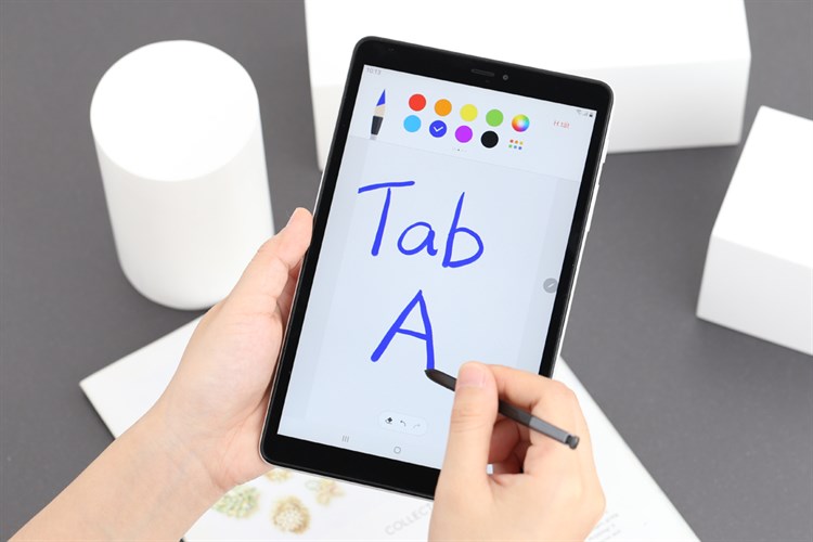 Máy tính bảng Samsung Galaxy Tab with S Pen (P205) Màu Xám