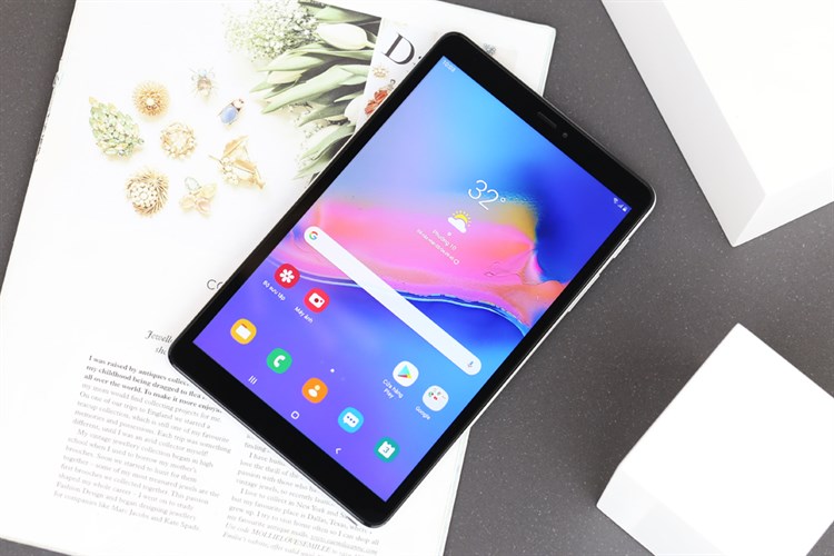 Máy tính bảng Samsung Galaxy Tab with S Pen (P205) Màu Xám