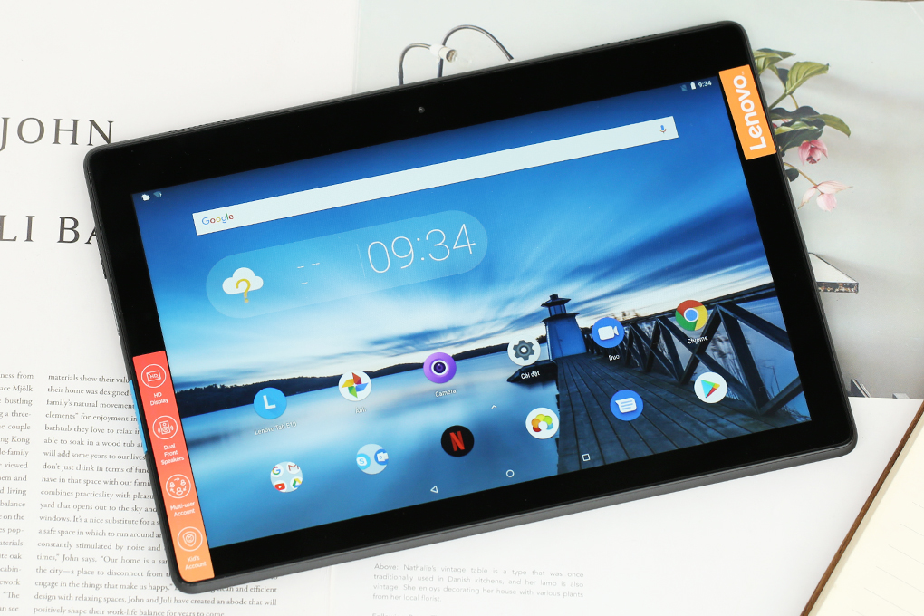 Máy tính bảng Lenovo Tab E10 TB-X104L Đen Màu Đen