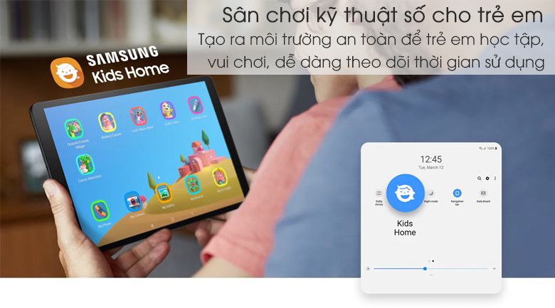 Máy tính bảng Samsung Galaxy Tab A 10.1 T515 (2019)