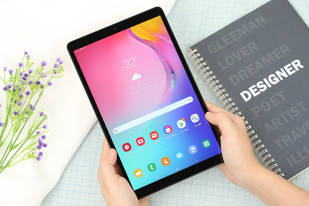 Máy tính bảng Samsung Galaxy Tab A 10.1 T515 (2019) Màu Vàng