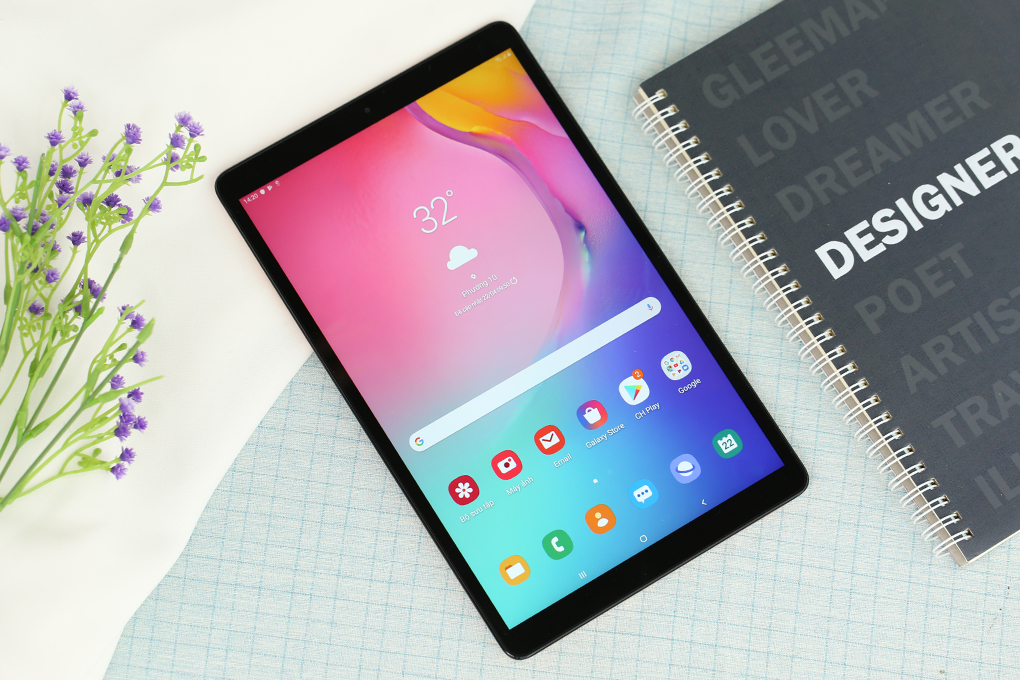 Máy tính bảng Samsung Galaxy Tab A 10.1 T515 (2019) Màu Vàng