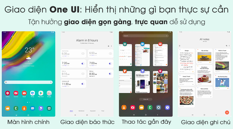 Máy tính bảng Samsung Galaxy Tab S5E T725 (2019)