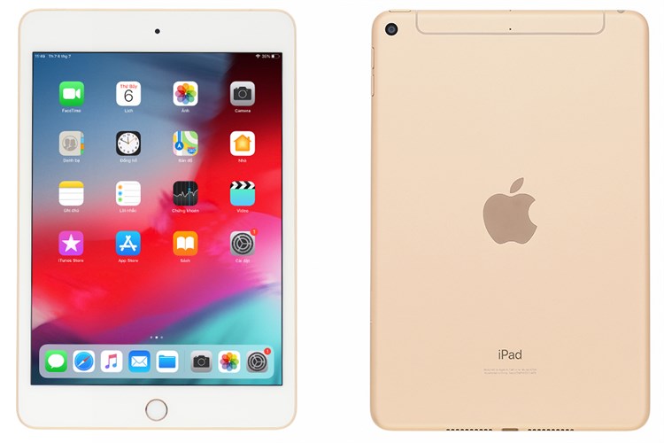 Máy tính bảng iPad mini 7.9 inch Wifi Cellular 64GB (2019) Màu Vàng đồng