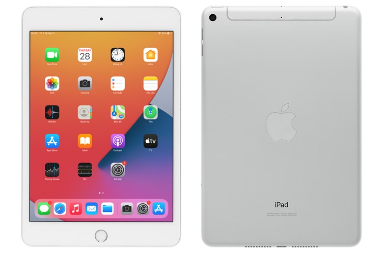 Máy tính bảng iPad mini 7.9 inch Wifi Cellular 64GB (2019) Màu Bạc