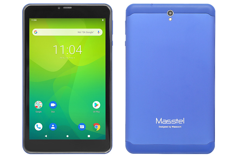 Thiết kế mặt trước và sau của máy tính bảng Masstel Tab8 Pro