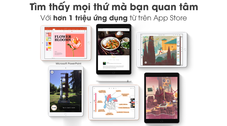 Máy tính bảng iPad 10.2 inch Wifi 32GB (2019)