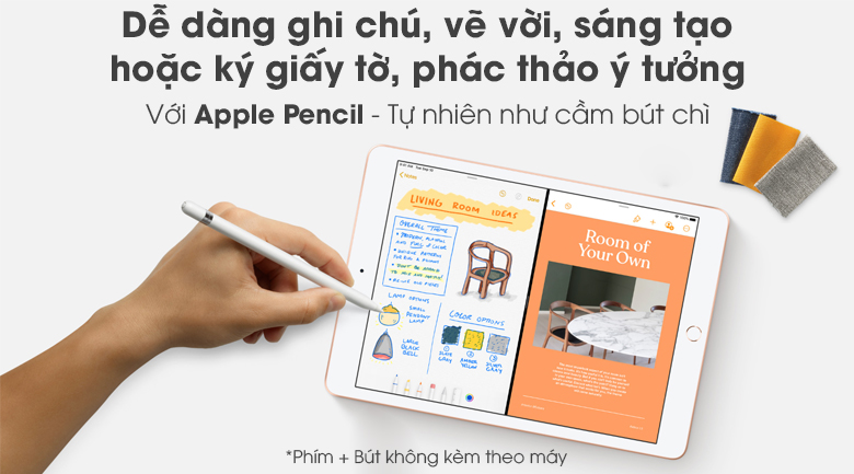 Máy tính bảng iPad 10.2 inch Wifi Cellular 128GB (2019)