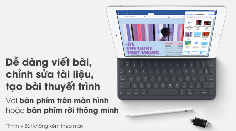 Máy tính bảng iPad 10.2 inch Wifi Cellular 128GB (2019)