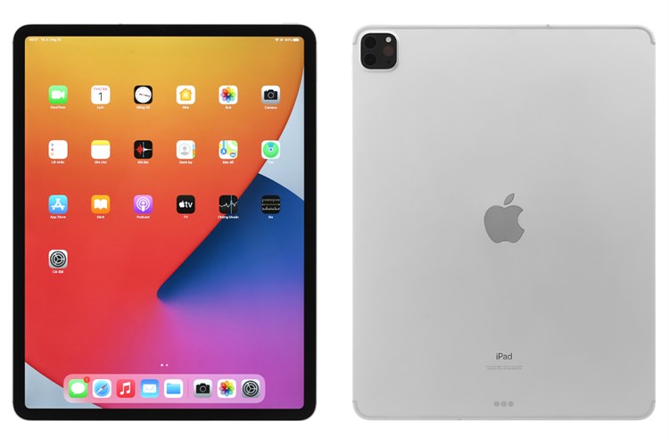 Máy tính bảng iPad Pro 12.9 inch Wifi Cellular 128GB (2020) Màu Bạc