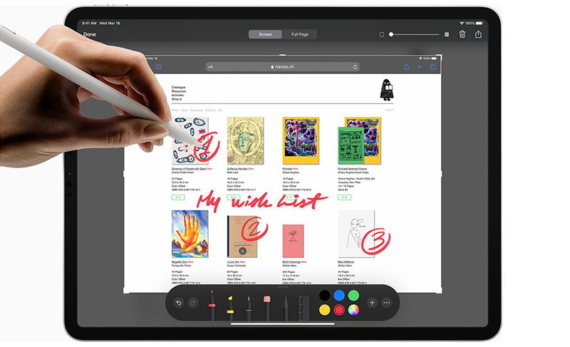 Máy tính bảng iPad Pro 12.9 inch Wifi 128GB (2020) | Hỗ trợ bút Apple Pencil