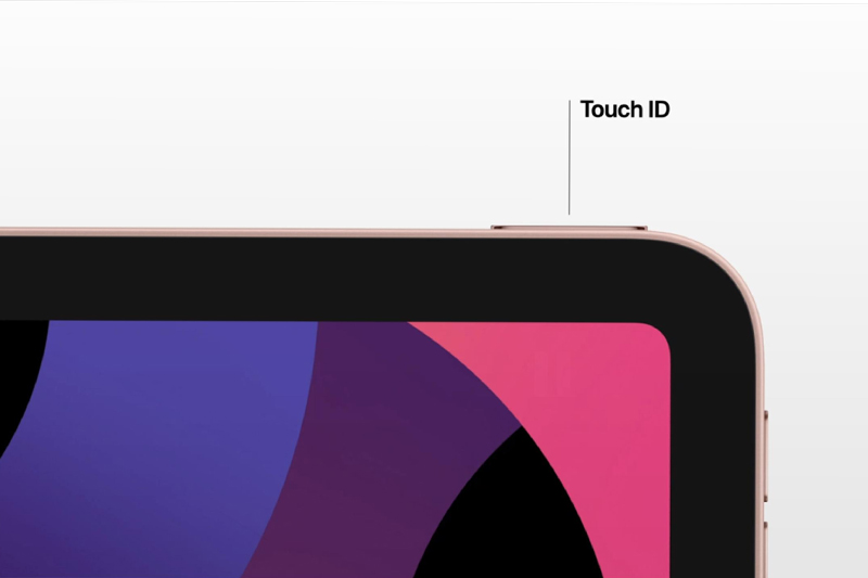 Touch ID tích hợp chung với nút nguồn | iPad Air 2020
