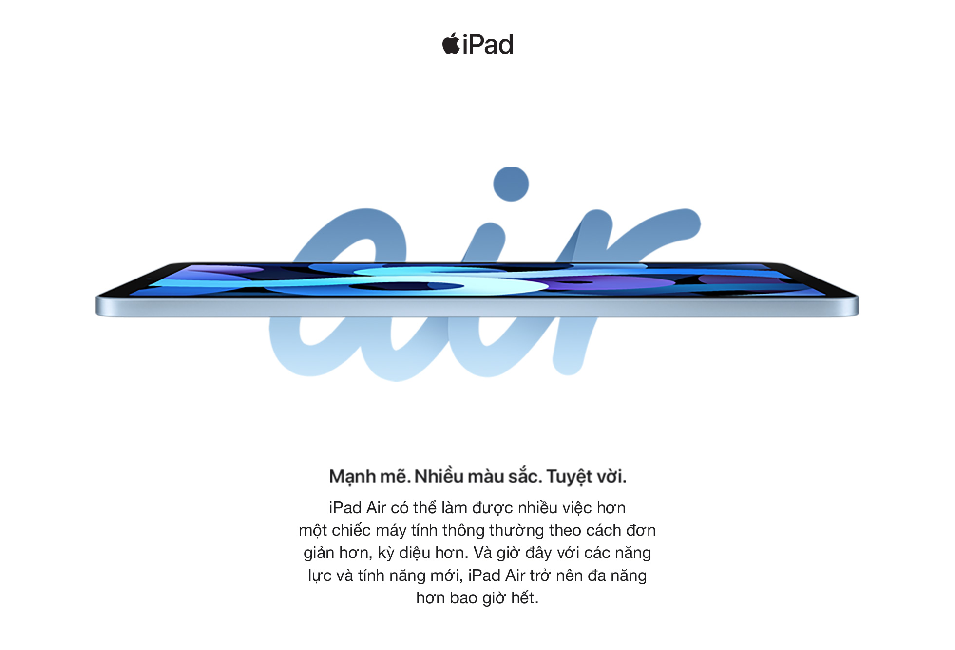 iPad Air 4 10.9 inch WiFi 64GB - iPad Air