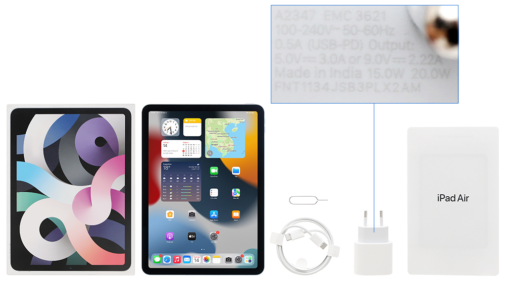 Thao Nguyen 　ipad air 第4世代　256GB. Máy tính bảng Apple iPad Air 10.9