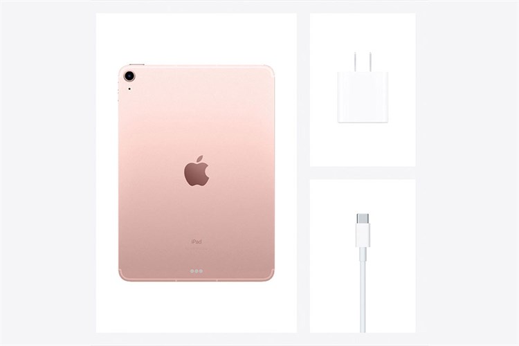 Máy tính bảng iPad Air 4 Wifi Cellular 256GB (2020) Màu Vàng Hồng