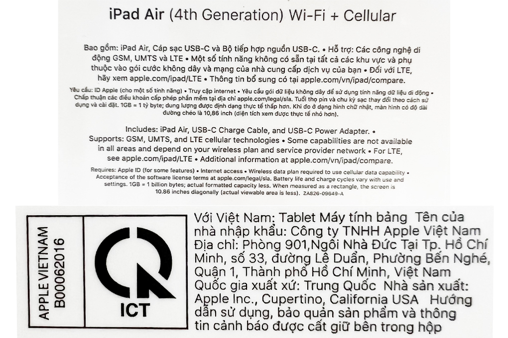 iPad Air 4 Wifi Cellular 256GB (2020) - 48