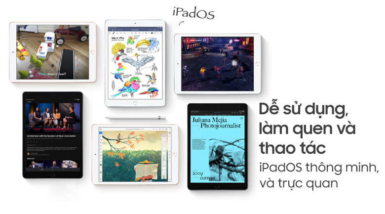 Máy tính bảng iPad 8 Wifi 128GB (2020)