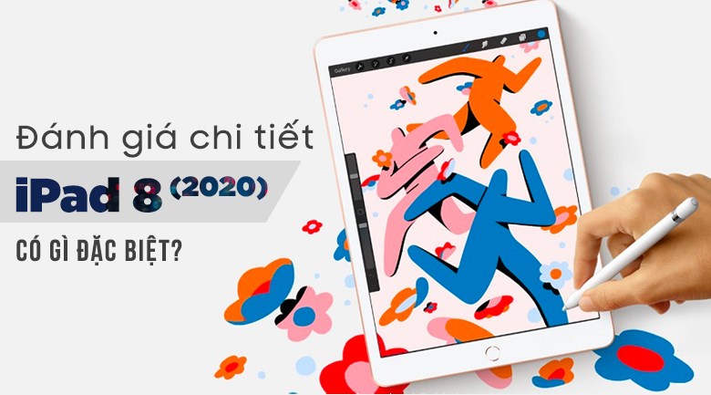 Máy tính bảng iPad 8 Wifi Cellular 32GB (2020)