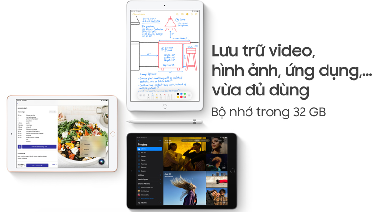 Máy tính bảng iPad 8 Wifi Cellular 32GB (2020)
