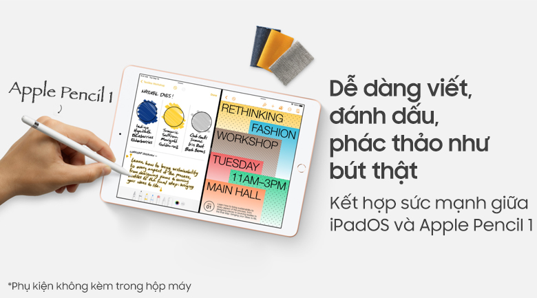 Máy tính bảng iPad 8 Wifi Cellular 128GB (2020)