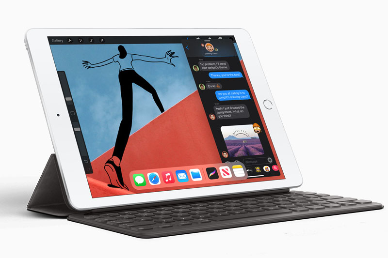 iPad 8 Wifi Cellular 128 GB | Nút home tích hợp cảm biến vân tay Touch ID