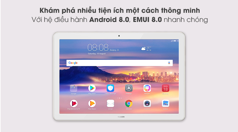 Máy tính bảng Huawei Mediapad T5 10.1 inch (3GB/32GB) Vàng