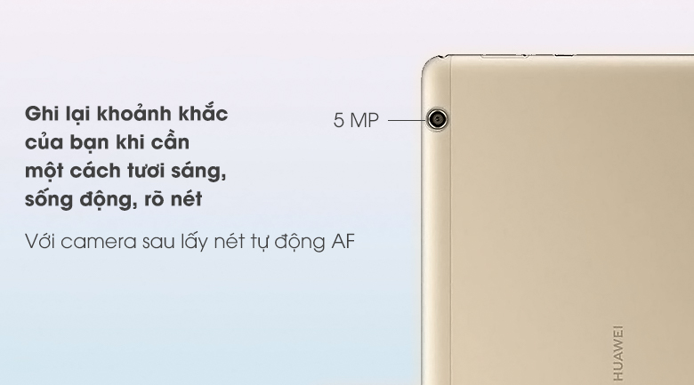 Máy tính bảng Huawei Mediapad T5 10.1 inch (3GB/32GB) Vàng