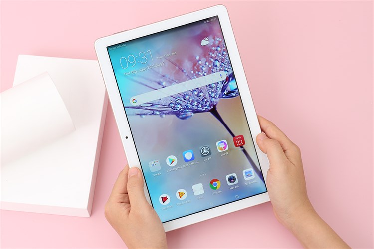 Máy tính bảng Huawei Mediapad T5 10.1 inch (3GB/32GB) Vàng Màu Vàng đồng