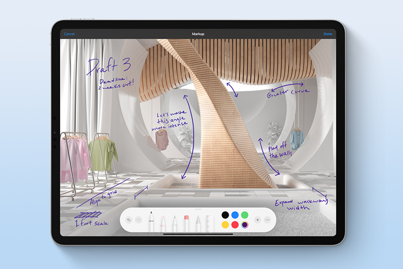 iPad Pro M1 11 inch WiFi 128GB (2021) | Màn hình có kích thước 11 inch kết hợp với công nghệ hình ảnh đỉnh cao ​​Dolby Vision