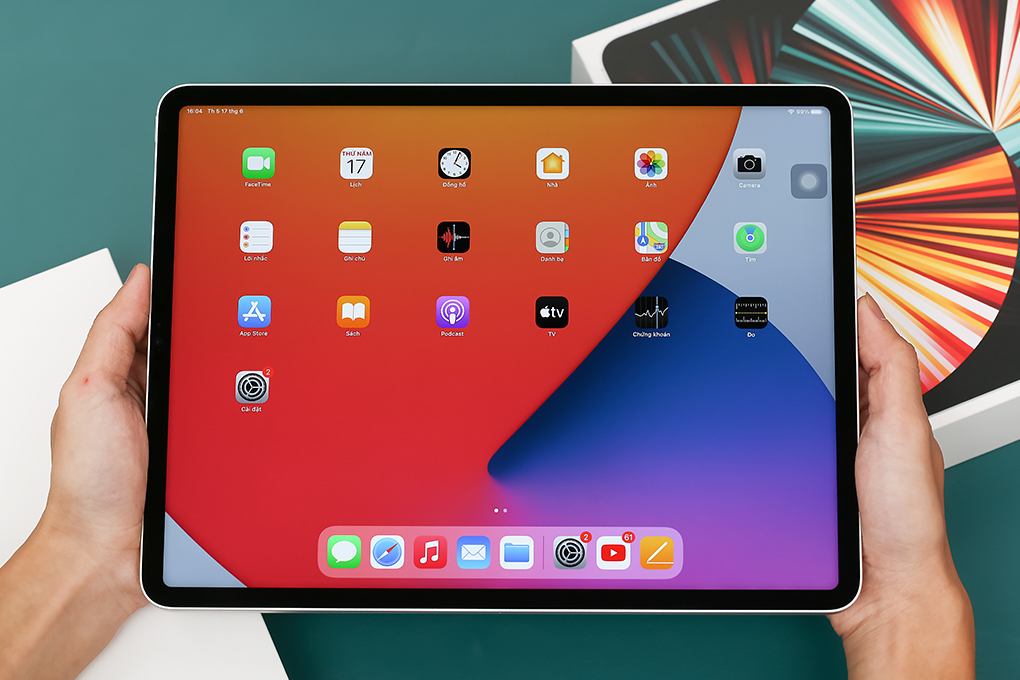 Máy tính bảng iPad Pro M1 12.9 inch WiFi 128GB (2021) Màu Bạc