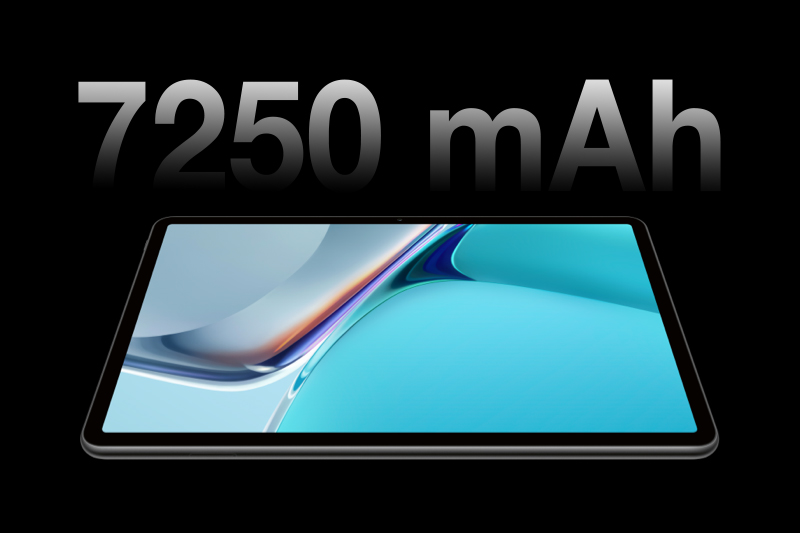 Dung lượng pin lên đến 7250 mAh - Huawei MatePad 11 Dung lượng pin lên đến 7250 mAh - Huawei MatePad 11