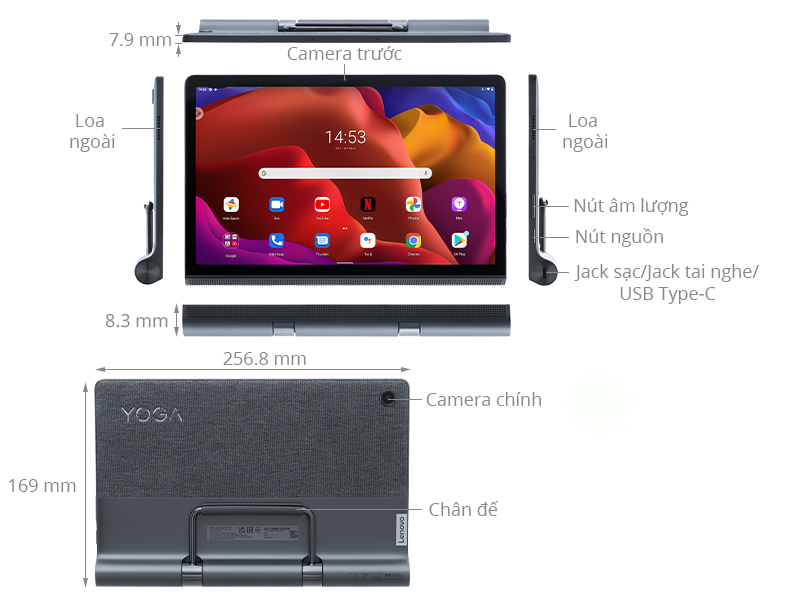 Lenovo Yoga Tab 11 trả góp 0%, giảm triệu Lenovo Yoga Tab 11 trả góp 0%, giảm triệu