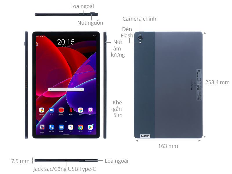 Lenovo Tab P11 Plus trả góp 0%, giảm triệu Lenovo Tab P11 Plus trả góp 0%, giảm triệu