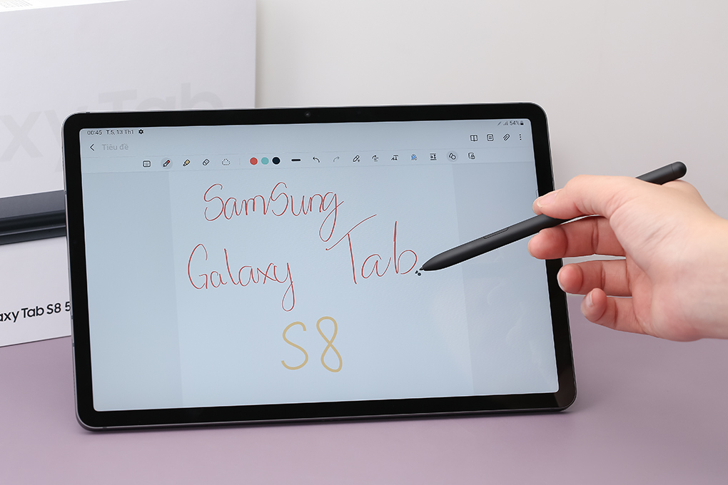Máy tính bảng Samsung Galaxy Tab S8 5G Màu Xám