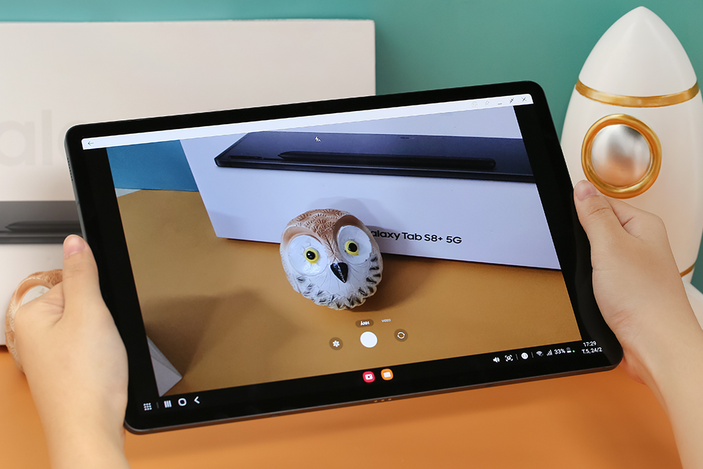 Máy tính bảng Samsung Galaxy Tab S8+ 5G Màu Xám