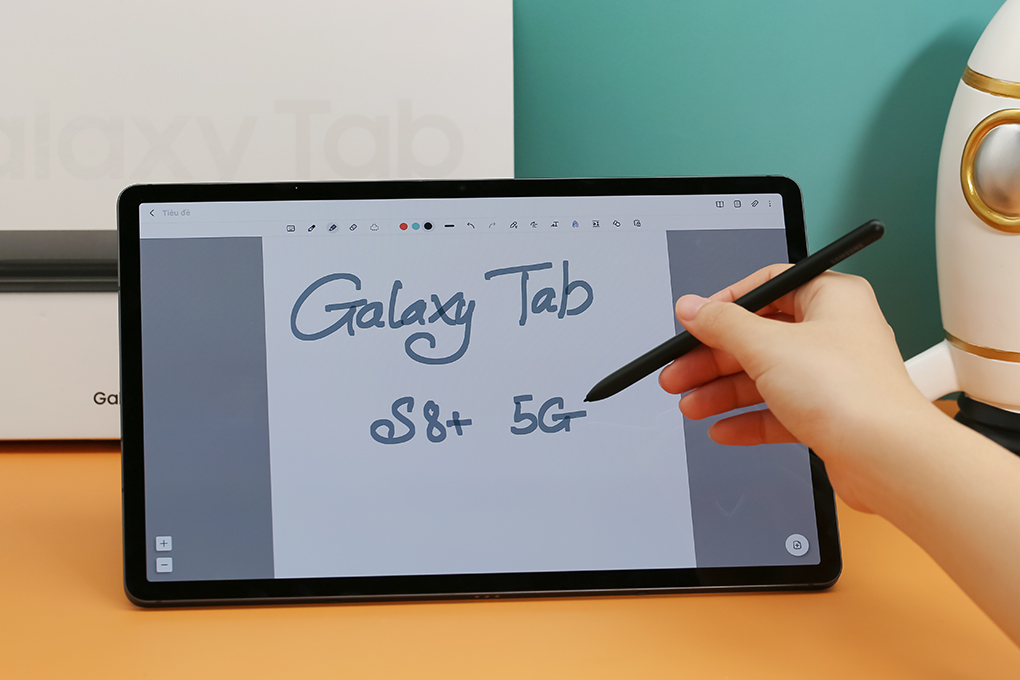 Máy tính bảng Samsung Galaxy Tab S8+ 5G Màu Xám