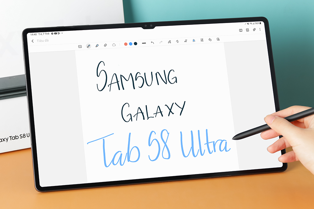 Máy tính bảng Samsung Galaxy Tab S8 Ultra 5G Màu Xám